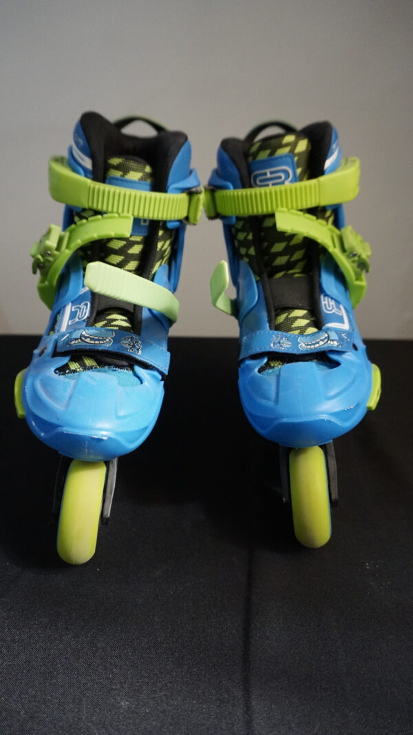 Rollers FR Junior EZX Celestes Usados Impecables - Imagen 3
