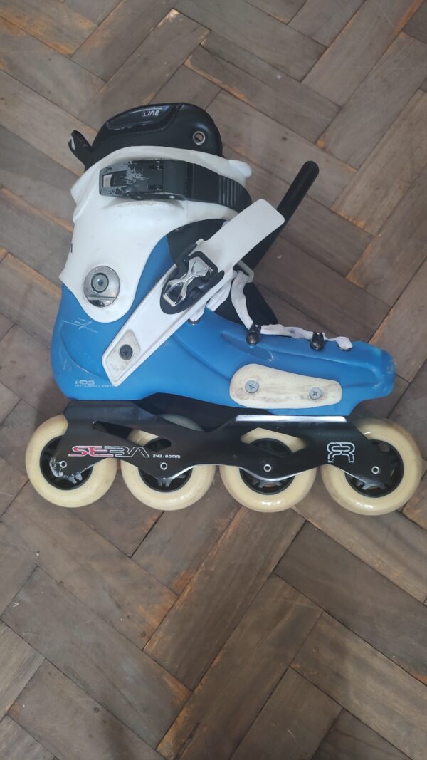 Rollers FR1 Blue SEBA Talle 39 (25.5 cm) Usados - Imagen 5