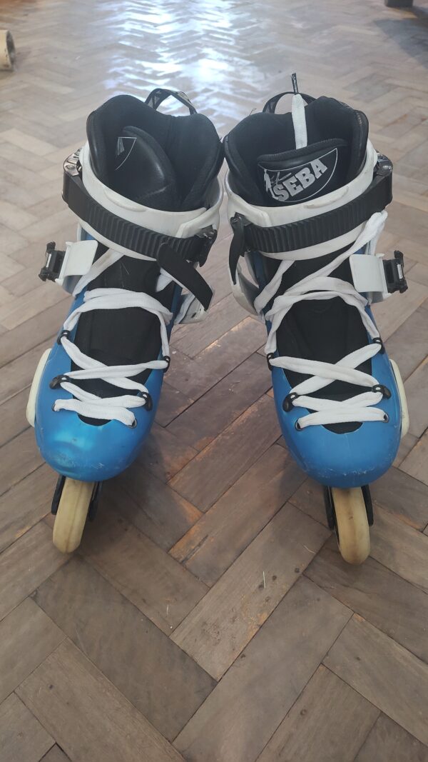 Rollers FR1 Blue SEBA Talle 39 (25.5 cm) Usados - Imagen 6
