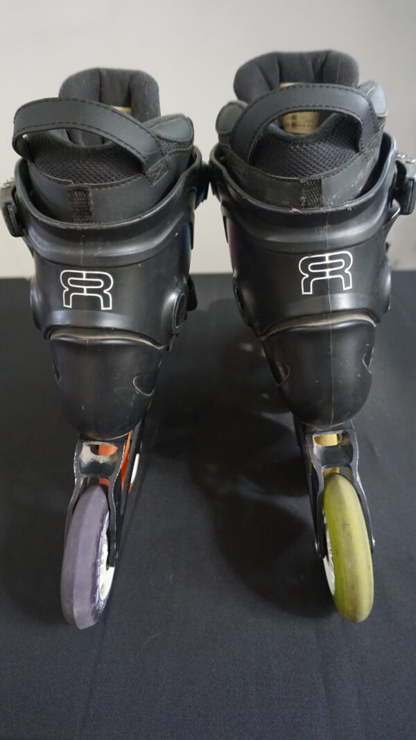 Rollers FR Junior Black Carrera 4x100mm talle del 35-37 Usados Impeclables - Imagen 3