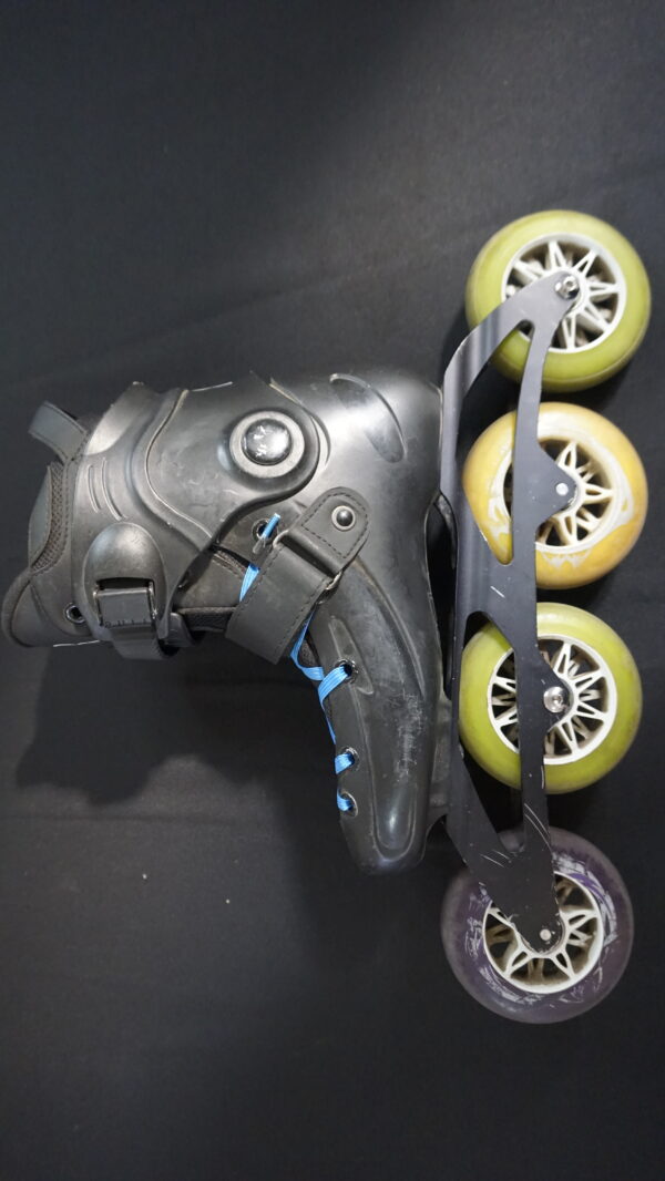 Rollers FR Junior Black Carrera 4x100mm talle del 35-37 Usados Impeclables - Imagen 7